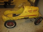 Garton Pedal Car Hot Rod Original Paint  Child s Survivor Toy Heavy Use  1950 s