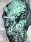 Natural Emerald Rose Variscite Solid High Quality Green With Black Matrix 