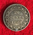 Newfoundland 1888 20 Cents   1401 Ounces Of Silver 