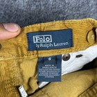 Polo Ralph Lauren Boys Mustard Yellow Corduroy Pants Size 6 Adjustable Waist
