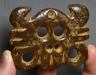 6 5cm Rare China Hongshan Culture Old Jade Carving Gou Yunpei Amulet Pendant