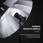 Neewer 41  parabolic Reflective Umbrella Photography silver Inner Quick Fold