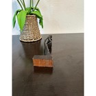 Vintage Hand-carved African Ebony Wood Figure   Elongated Abstract Human Form