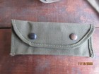 Wwii Us Army Pistol Belt Olive Drab Canvas Brass Hardware Original With Extras