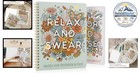 Adult Coloring Book Set Of 2 8 3 X 7 08 In Floral Nature Designs Spiral Bound