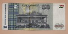 2021 Tajikistan 50 Somoni  p26 