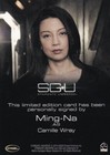 Stargate Sgu Season 1 Autograph Card Ming Na As Camile Wray
