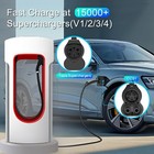 Nacs To Ccs1 Charging Adapter For Tesla Dc Fast Charging Station Fit For Ford gm