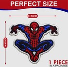 Marvel Spiderman Superhero Comic Iron On Patch - Sew Patch - Embroidered Patch