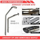 Shortshots Staggered Exhaust Pipes System For Suzuki Boulevard C50 M50 C50t C50c
