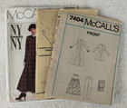 Vintage 90s Mccall s Pattern 7404 Coat Dress Jacket Ny Collection 8 Uncut
