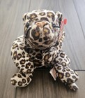 Rare Vintage Ty Beanie Baby  freckles The Spotted Leopard  1996 Retired    errors   