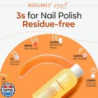 Modelones Nail Polish Remover  Acetone Gel Polish Remover Set With Jojoba Oil