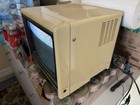 Rare White Vintage Zenith Lm8833 9  Portable Crt Tv Retro Gaming Tv 14-11679p9