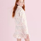 Girls  Grace Sunrise Patchwork Denim Jacket - Loveshackfancy Cream L