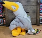 New 1997 Meanies Beanie Peter Gotta Peagull Crude Toilet Plush Series 1