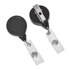 Retractable Id Badge Holder   reel Clip-on  Pack Of 4  By Gatorgatch
