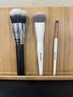 Morphe Makeup Brush Set 3pc Foundation Cream Bronzer Eye Packer Powder Brushes