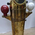 Ships Within 2 Days From Usa - 1984 Vtg French Binnacle W  Japanese Compass