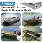 For Jon Boat Aluminum Boat Adjustable Trolling Motor Mounting Bracket Aluminum