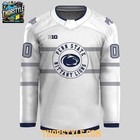 Personalized Penn State Nittany Lions Throwback Night 2026 White Hockey Shirt