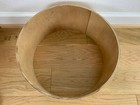 Keller 7-by-15 Snare Drum Shell Raw Virgin Project 6-ply Furniture Tube Grade
