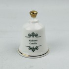 Danbury Mint Alabama Camellia Official State Flower Bell Collection