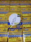 Brand New 25 Bulb Case Feit G16 5 60watt Candelabra Base Clear Light Bulbs