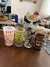 14 Vintage Souvenir Glasses