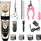 Pro Rechargeable Cordless Dog Cat Horse Grooming Clippers - Pet Hair Clippers