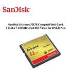 Sandisk Extreme - 32gb - 120mb s - Udma 7 - Cf Compact Flash Camera Memory Card