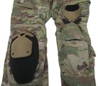     us Army Advanced Integrated Knee Pads  aikp  Tan 499 Ocp Combat Pants Pad Set