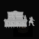 Ho Scale 1 87 Wild West Unpainted Resin Saloon Bar Miniatures Train Layout Model