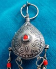 Rare Antique Tribal Old Silver Hair Ornament  Afghani- 25 Gm -  9 Oz