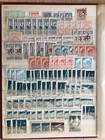 Korea Coree Old Stamps Collection Lot Album Stamps Sheet 15 Pages   