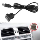 Car Usb With Dust Cover Dash Flush Mount Dual Usb High Quality Panel Usb Port 1  