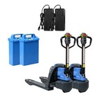 2 Units  4400lb Full Electric Pallet Jack Truck 48v Li-ion Us Free Ship 48x27 