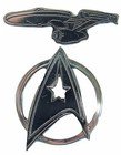 Star Trek The Motion Picture Lot Of 4 -   79 Vtg Moc Patch 2 Pins Kirk Spock