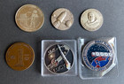 Vintage Nasa Usaf  6  Item Space Coin Lot  Includes Apollo - Vab - Ula Atlas
