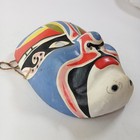 Vintage Chinese Style Opera Mask Paper Mache Hand Painted