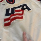 Rare 2002 Vintage Olympic Usa Nike Hockey Jersey Men s Small Tagged Youth Xl