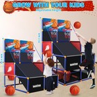 Arcade Basketball Game Set For Kids 2 Players Competition  Boy Toys Basketbal   
