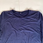 Womens T Shirt Top Size S Small Long Sleeve Comfort Stretch Crew Neck Solid