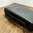Bible  Book Case Serenity Prayer Cross Shape Black Cover