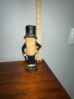 Vintage Planters Mr  Peanut Cast Iron 7 1 2  Coin Bank