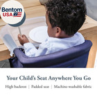 Inglesina Fast Table Chair - Navy   Fast Dining Tray - Portable Baby High Chair