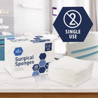 Surgical Sponges 200 Pack 4   X 4    8 Ply -gauze Pads Non Sterile -first Aid Wo