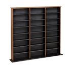 Multimedia Storage Shelf Cd Dvd Wall Width Audio Media Towers Organizer Home New