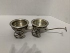 Vintage F b  Rogers Silverplate  wagon  Relish   Condiment Server