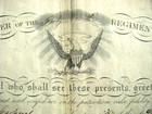 Civil War  Paducah Kentucky 49th Illinois Commission 1865